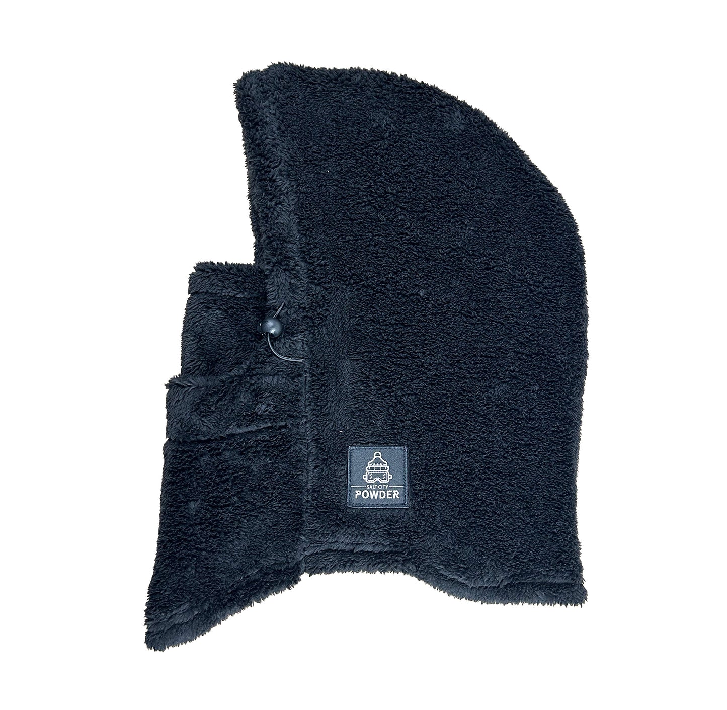 Black Sherpa Helmet Hood Keep Warm During Winter Skiing and Snowboarding