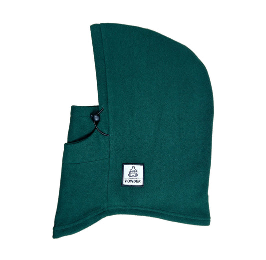 Emerald Fleece Ski and Snowboarding Over Hood Balaclava