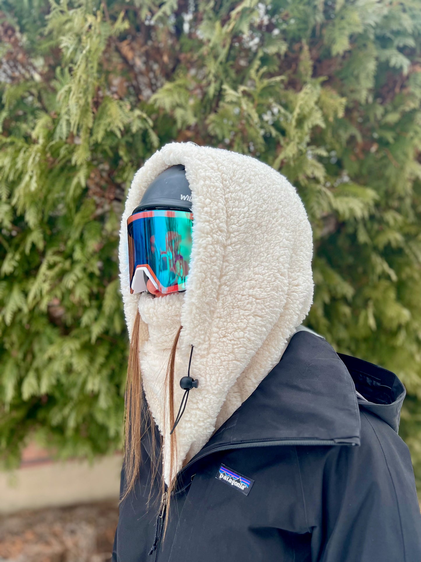 Off-White Sherpa Helmet Hood